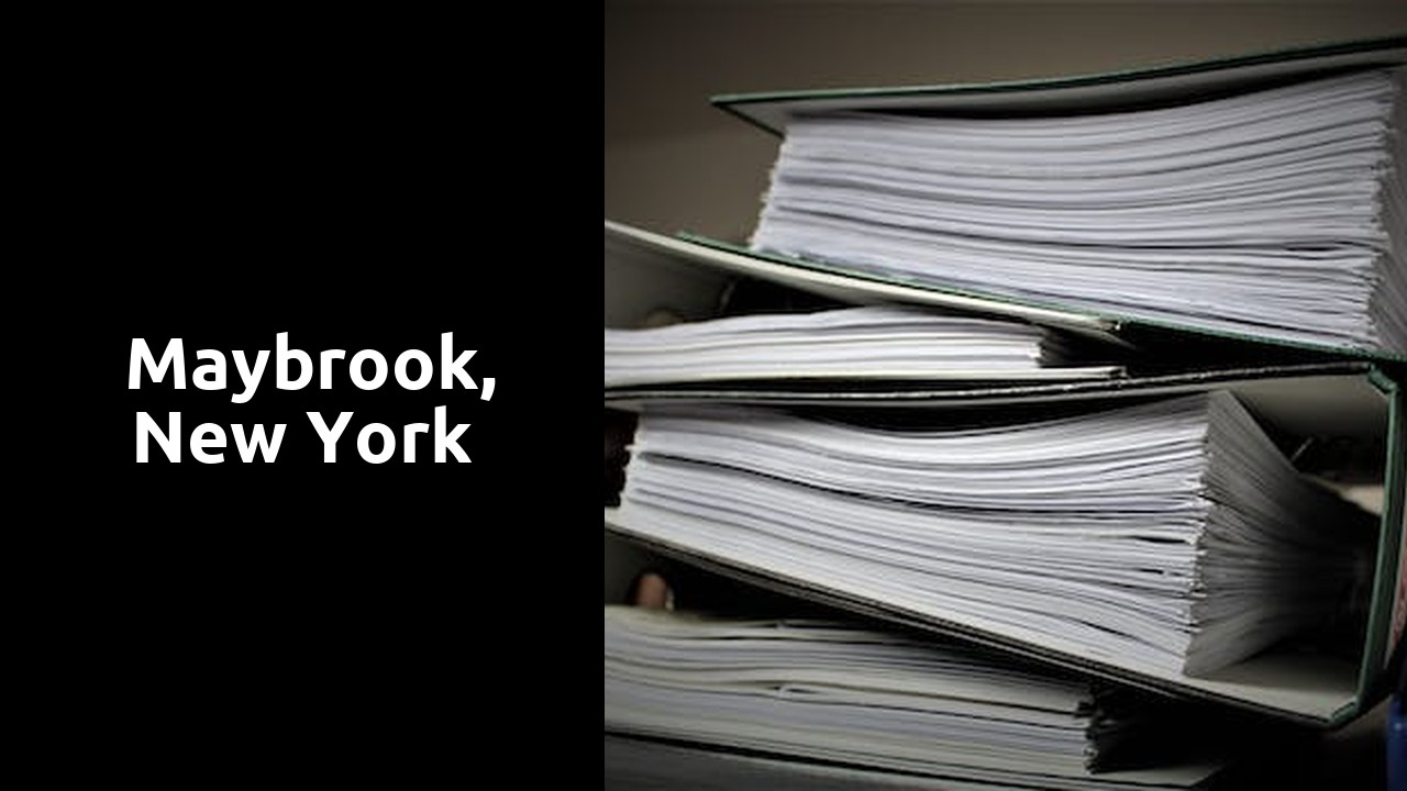 Things to do and places to visit in Maybrook, New York